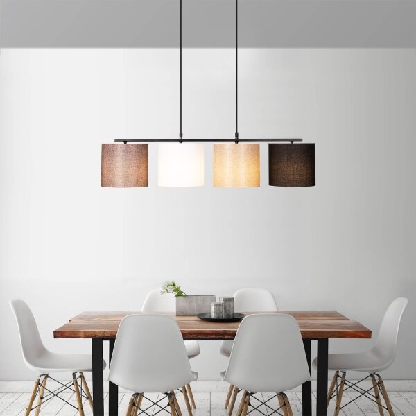 Lampadario su filo VALIZ 4xE27/40W/230V
