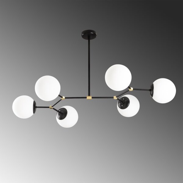 Lampadario su palo DAMAR 6xE27/40W/230V