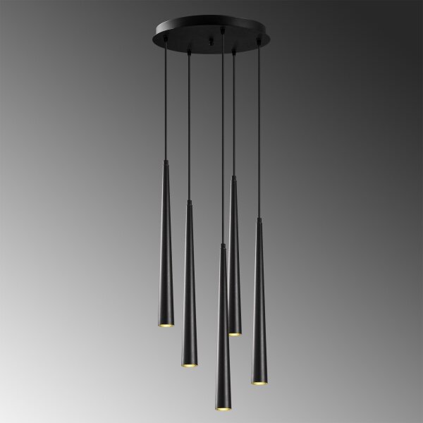 Lampadario su filo LED UGUR 5xLED/3W/230V