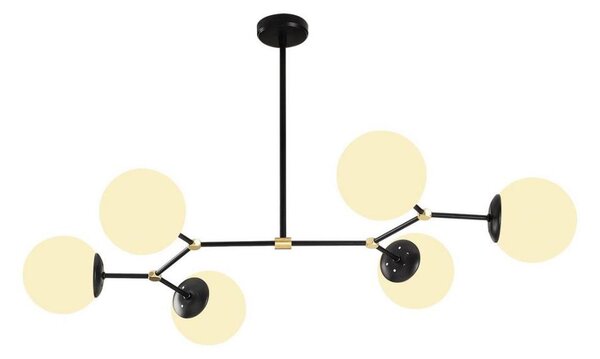 Lampadario su palo DAMAR 6xE27/40W/230V