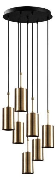 Lampadario su filo KEM 7xE27/40W/230V