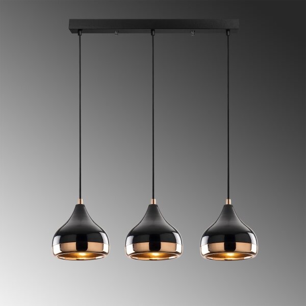 Lampadario su filo YILDO 3xE27/40W/230V