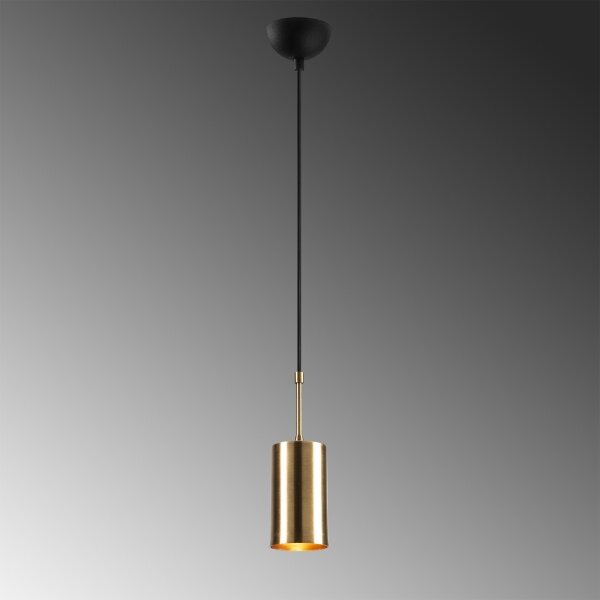Lampadario su filo KEM 1xE27/40W/230V oro