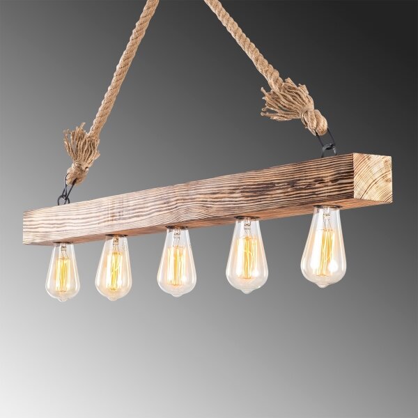 Lampadario su filo EREBOS 5xE27/100W/230V