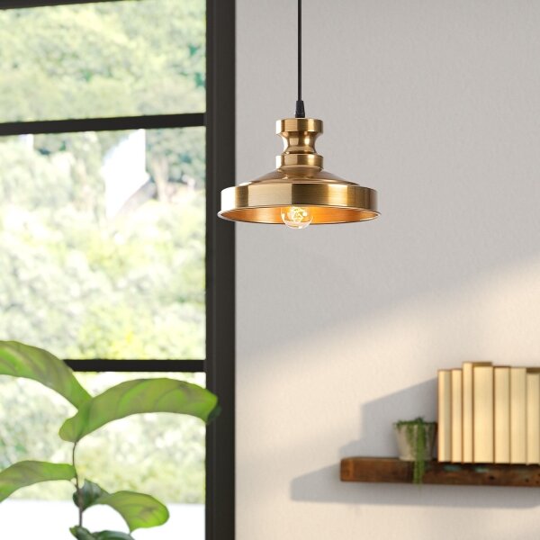 Lampadario su corda BERCESTE 1xE27/40W/230V oro