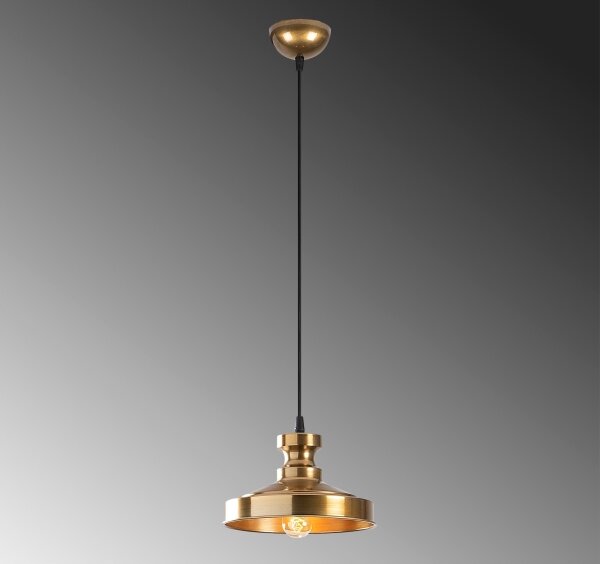 Lampadario su corda BERCESTE 1xE27/40W/230V oro