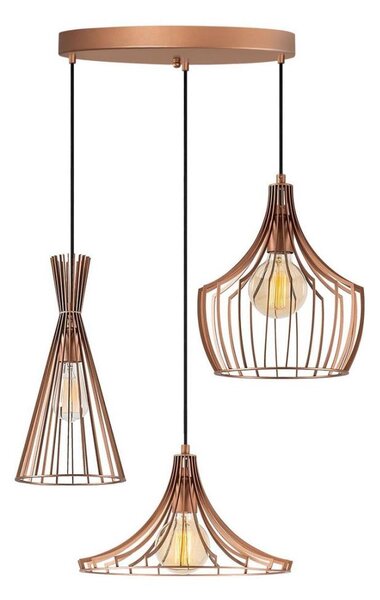 Lampadario su filo MEZOPOTAMYA 3xE27/40W/230V
