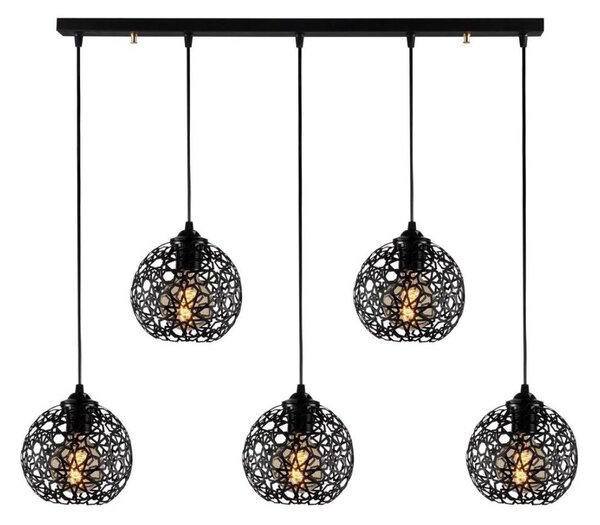 Lampadario su filo FELLINI 5xE27/100W/230V