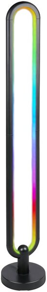 Grundig - Lampada da terra dimmerabile RGB a LED, 8W/5V + telecomando