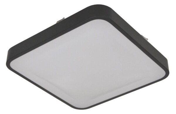 Plafoniera con sensore WILTON 2xE27/60W/230V 33x33 cm antracite