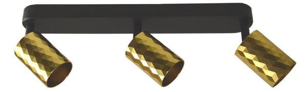 Faretto FAMA 3xGU10/30W/230V oro/nero