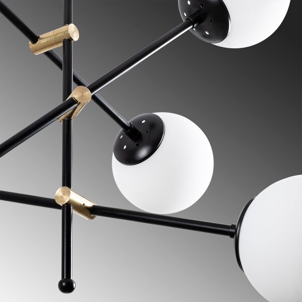 Lampadario su palo MARTI 6xE27/100W/230V