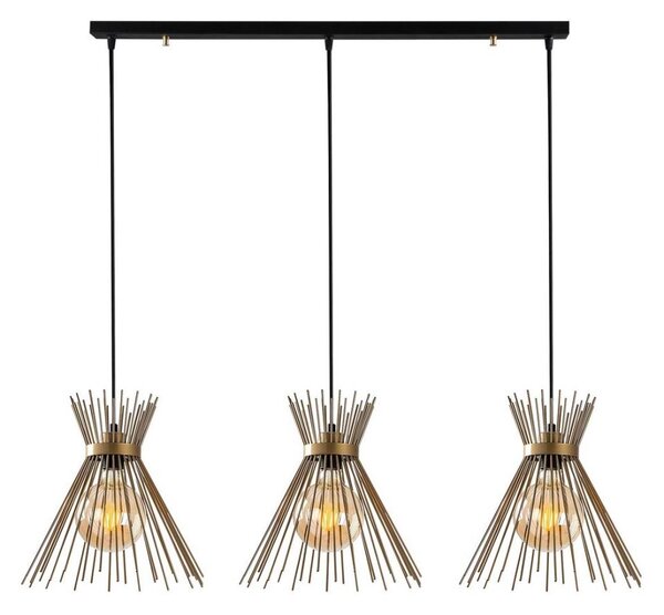 Lampadario su filo KIRPI 3xE27/40W/230V