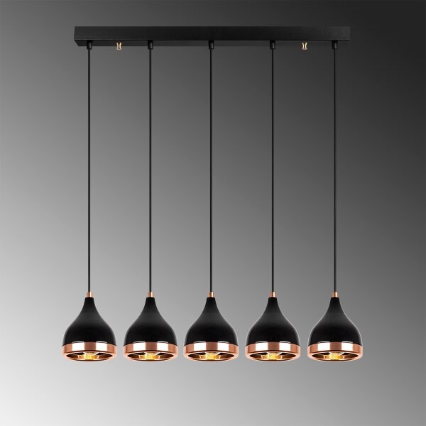 Lampadario su filo YILDO 5xE27/40W/230V