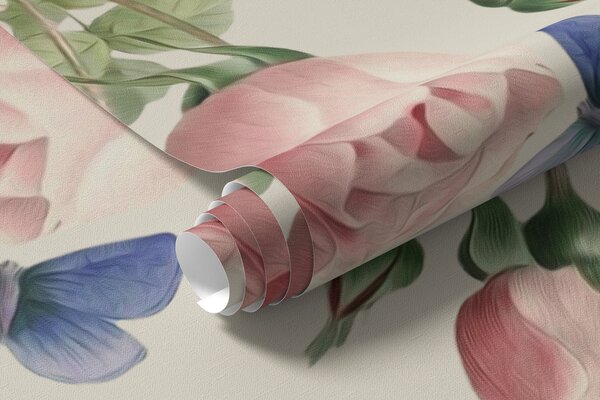 Carta da parati Delicato bouquet floreale, Carta da parati Floreale, u39845 : Uwalls.it