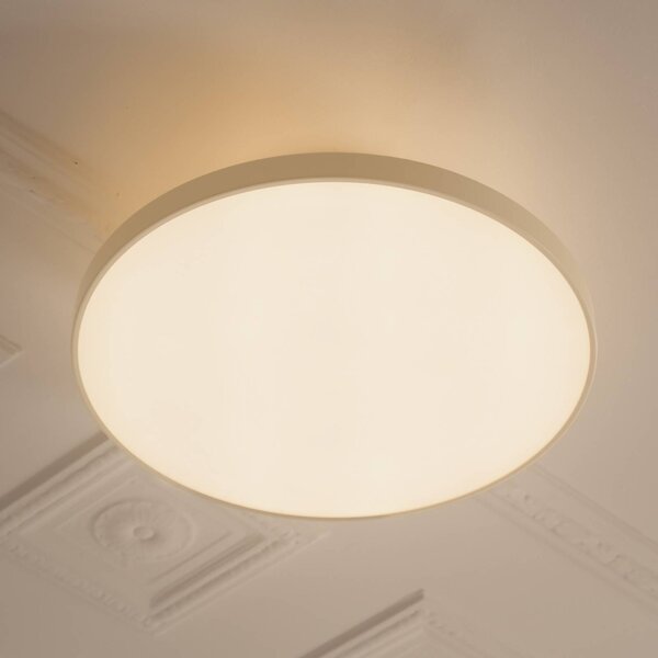 UMAGE Plafoniera di design Asteria UP PLUS, dimmerabile, Crema / Ambra, Soggiorno / Sala da pranzo, Metallo, Design, Plafoniera