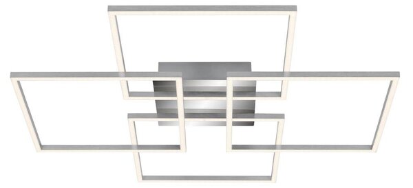 Lampada da soffitto a LED Funzione memoria orientabile 64 W argento metallo-plastica Briloner