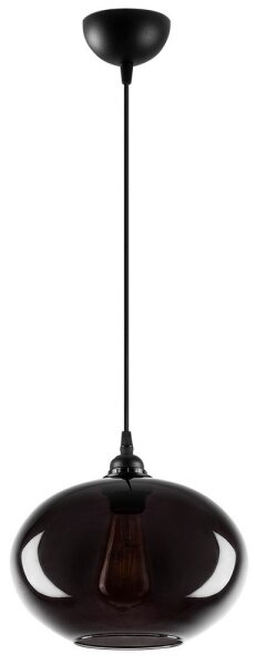 Lampadario su corda SMOKED 1xE27/40W/230V