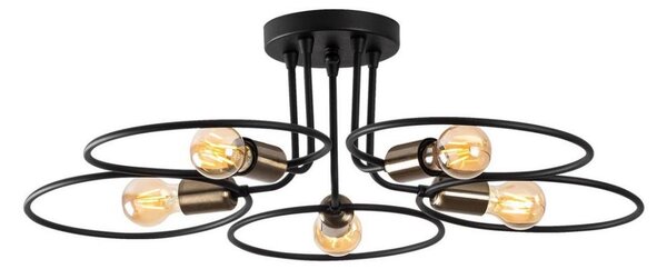 Lampadario da parete CIRCLE 5xE27/40W/230V