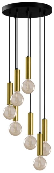 Lampadario su filo TEMPO 7xE27/40W/230V