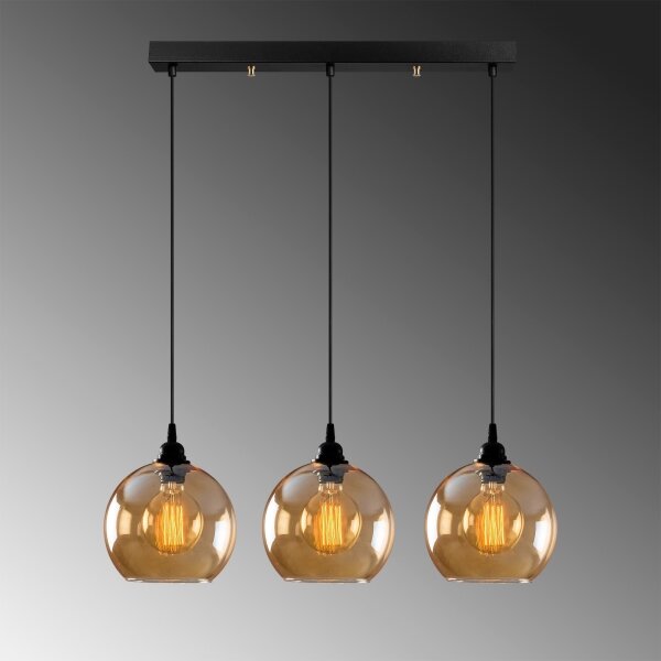 Lampadario su filo GOLD 3xE27/40W/230V