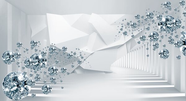Carta da parati Pendenza, font e arte, Carta da parati 3D, u60340 : Uwalls.it