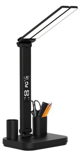 Lampada da tavolo ricaricabile dimmerabile a LED NOBLITE P LED/5W/5V 3000/4000/6000K 2200mAh nera
