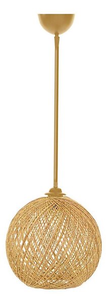 Lampadario su corda JUTE 1xE27/60W/230V beige