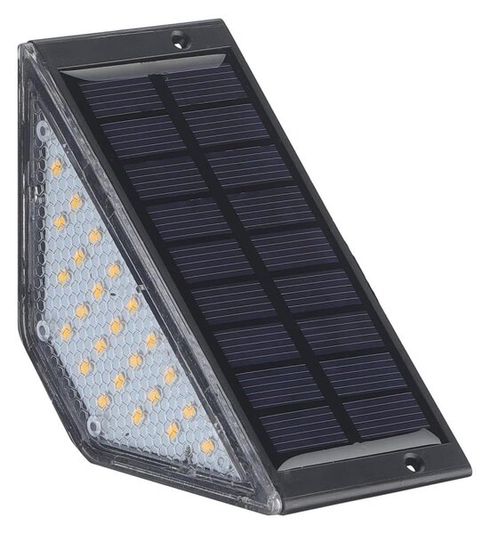 Lampada solare a LED ELI LED/4,5W/3,7V 500 mAh IP44 nera