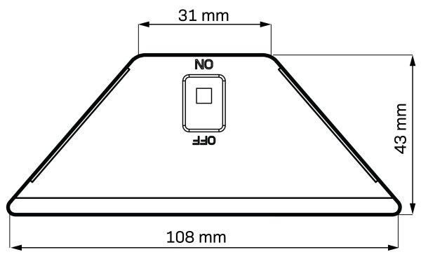 Lampada solare a LED ELI LED/4,5W/3,7V 500 mAh IP44 nera