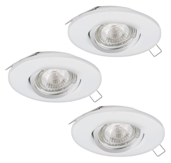 Eglo 95895 - SET 3x Lampada LED da incasso PENETO 1 1xGU10-LED/3W/230V