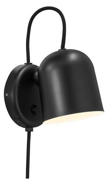 DFTP by Nordlux - Faretto da parete ANGLE 1xGU10/25W/230V nero