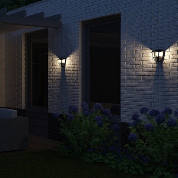 Philips 15387/30/16 - Applique da esterno MYGARDEN CREEK 1xE27/60W/230V IP44