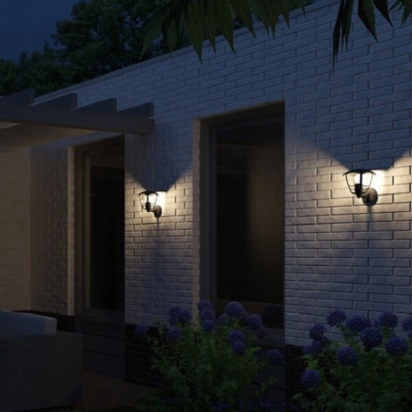 Philips 15380/30/16 - Applique da esterno MYGARDEN CREEK 1xE27/60W/230V