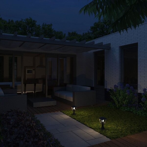 Philips 15382/30/16 - Lampada da giardino MYGARDEN CREEK 1xE27/60W/230V