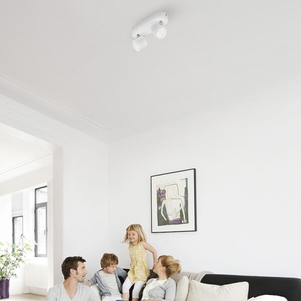 Philips 56242/31/16 - Luce Spot a LED dimmerabile STAR 2xLED/3W/230V