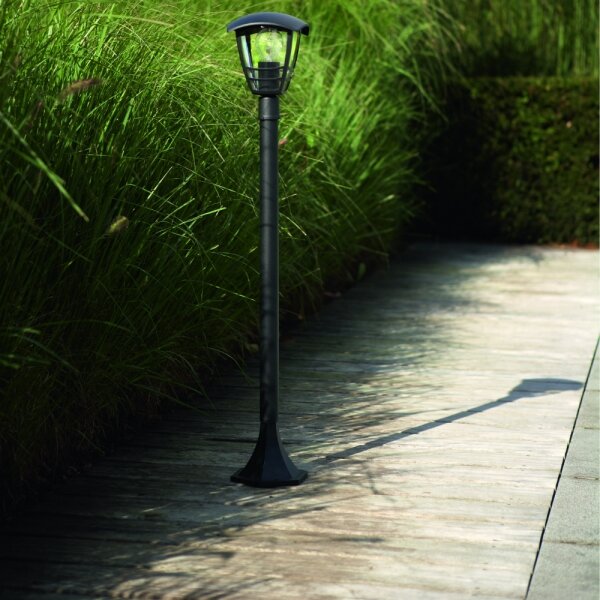 Philips 15383/30/16 - Lampada da esterno MYGARDEN CREEK 1xE27/60W/230V nero
