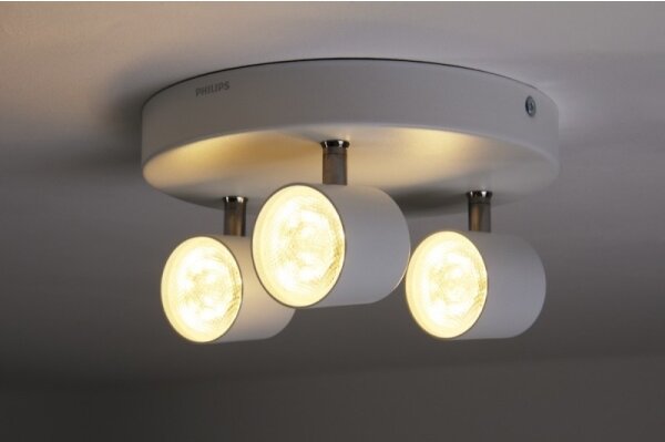 Philips 56243/31/16 - Luce Spot a LED dimmerabile STAR 3xLED/4W/230V