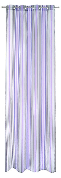 Tenda filtrante Voile Alexia viola occhielli 140x280 cm
