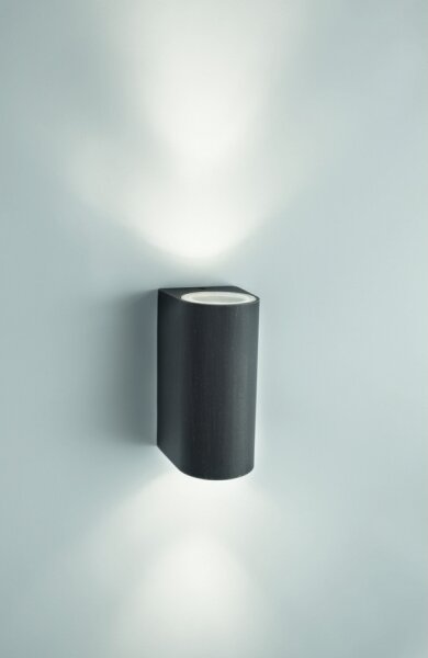 Philips 17102/86/PN - Applique da esterno NIGHTINGALE 2xGU10/35W/230V