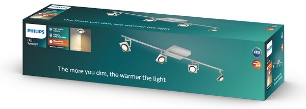 Philips 53194/48/P0 - Luce Spot a LED MILLENNIUM 4xLED/4,5W/230V