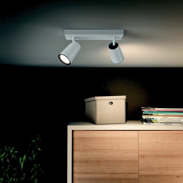 Philips 50572/31/PN - Faretto LED MYLIVING PAISLEY 2xGU10/5,5W/230V