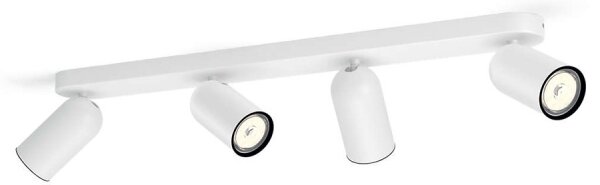 Philips 50584/31/PN - Faretto LED MYLIVING PONGEE 4xGU10/5,5W/230V