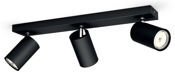 Philips 50593/30/PN - Faretto MYLIVING KOSIPO 3xGU10/5,5W/230V