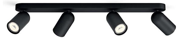 Philips 50584/30/PN - Faretto MYLIVING PONGEE 4xGU10/5,5W/230V