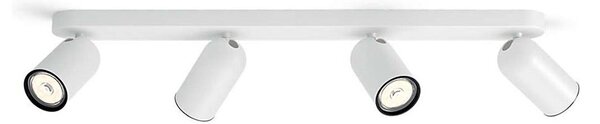 Philips 50584/31/PN - Faretto LED MYLIVING PONGEE 4xGU10/5,5W/230V