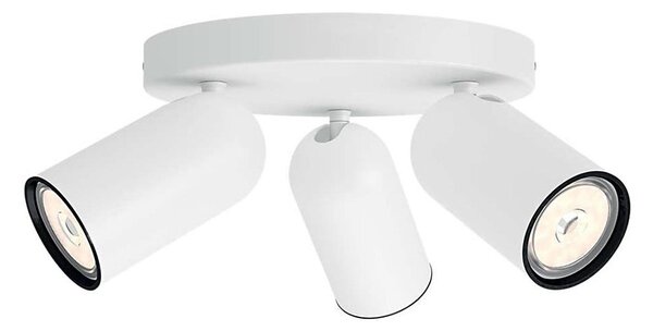 Philips 50583/31/PN - Faretto MYLIVING PONGEE 3xGU10/5,5W/230V