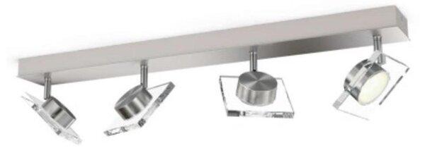 Philips 50484/17/PO - Faretto a LED GOLYGON 4xLED/4,5W/230V