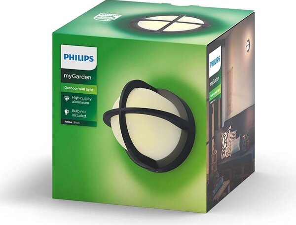 Philips 17380/30/PN - Applique da esterno MYGARDEN ASTILBE 1xE27/42W/230V