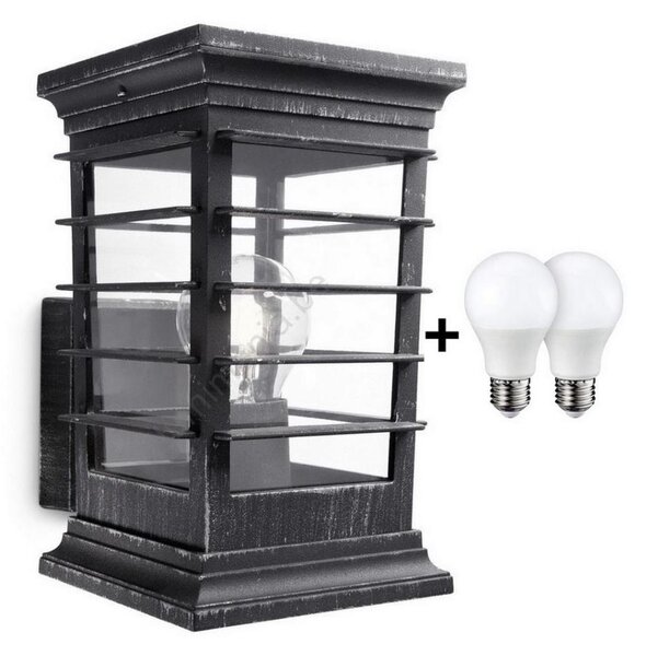Philips 15280/54/PN - Applique da esterno MyGarden PATIO 1xE27/60W/230V IP44